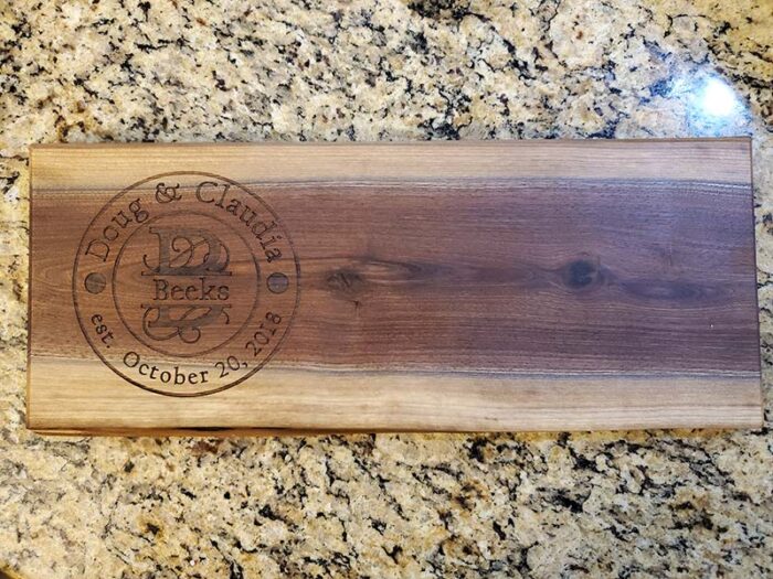 21 Cutting Board and Coaster